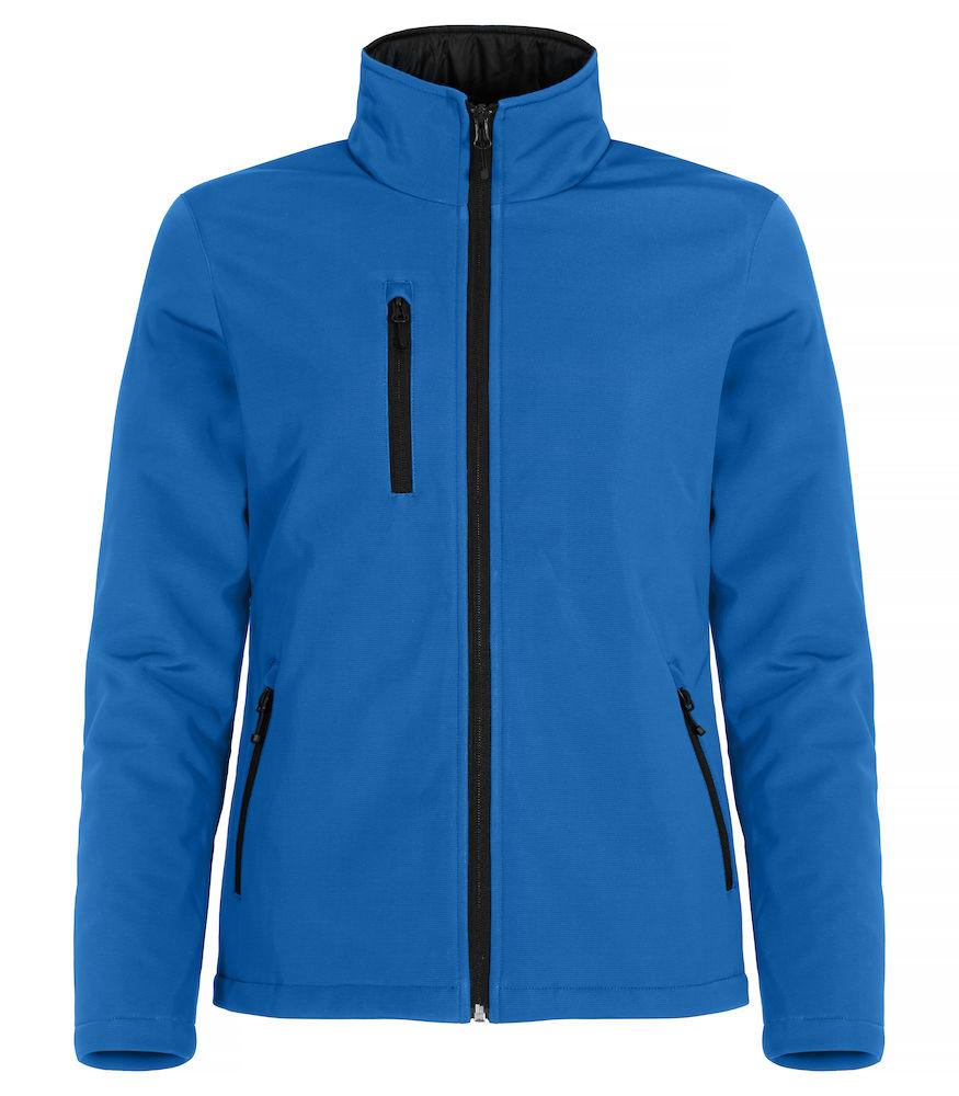 Softshell Royal Azzurro Giubbino Donna Imbottito da Lavoro Tempo Libero Impermeabile Traspirante