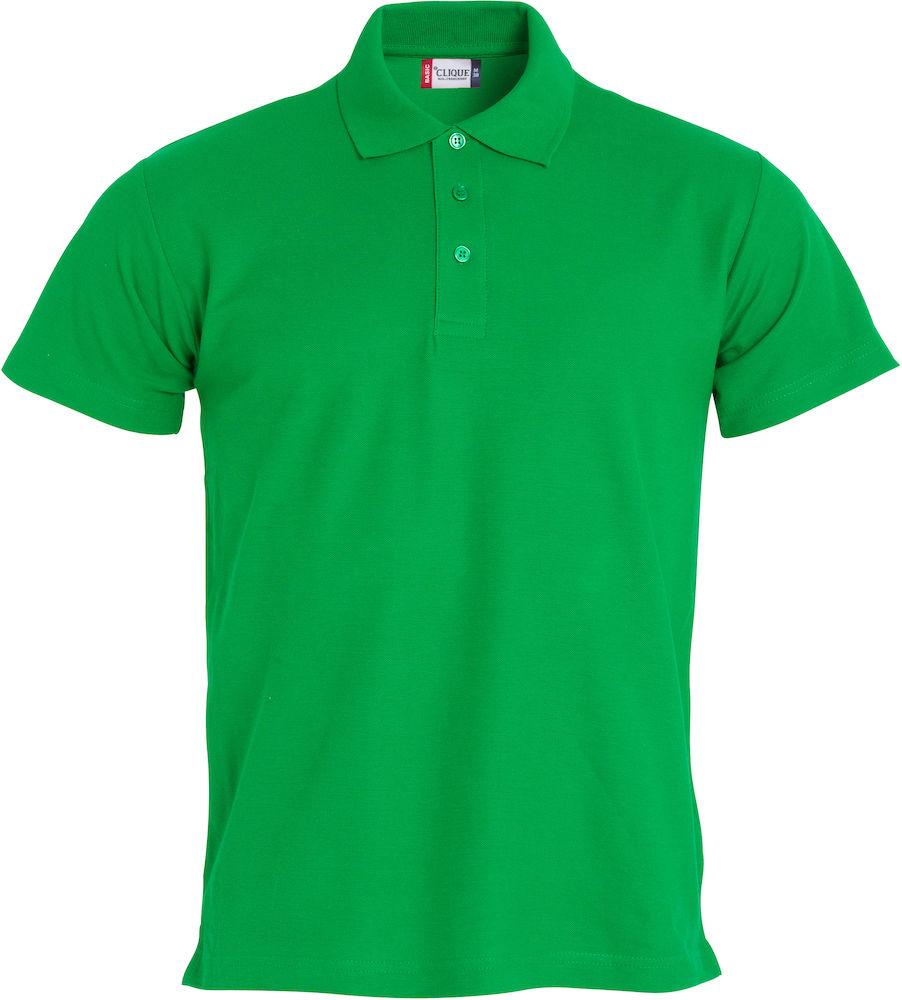 Basic Polo Verde Acido Polo Manica Corta