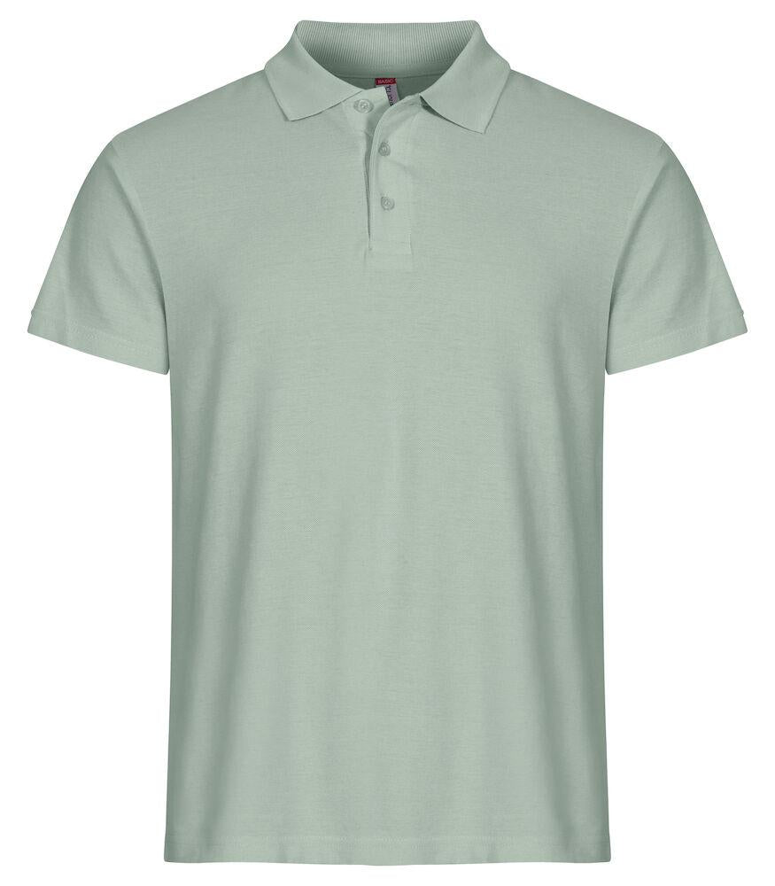 Basic Polo Verde Salvia Polo Manica Corta
