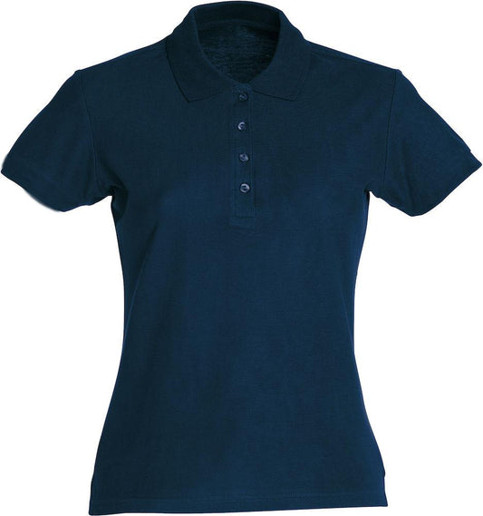 Basic Polo Blu Polo Manica Corta Donna