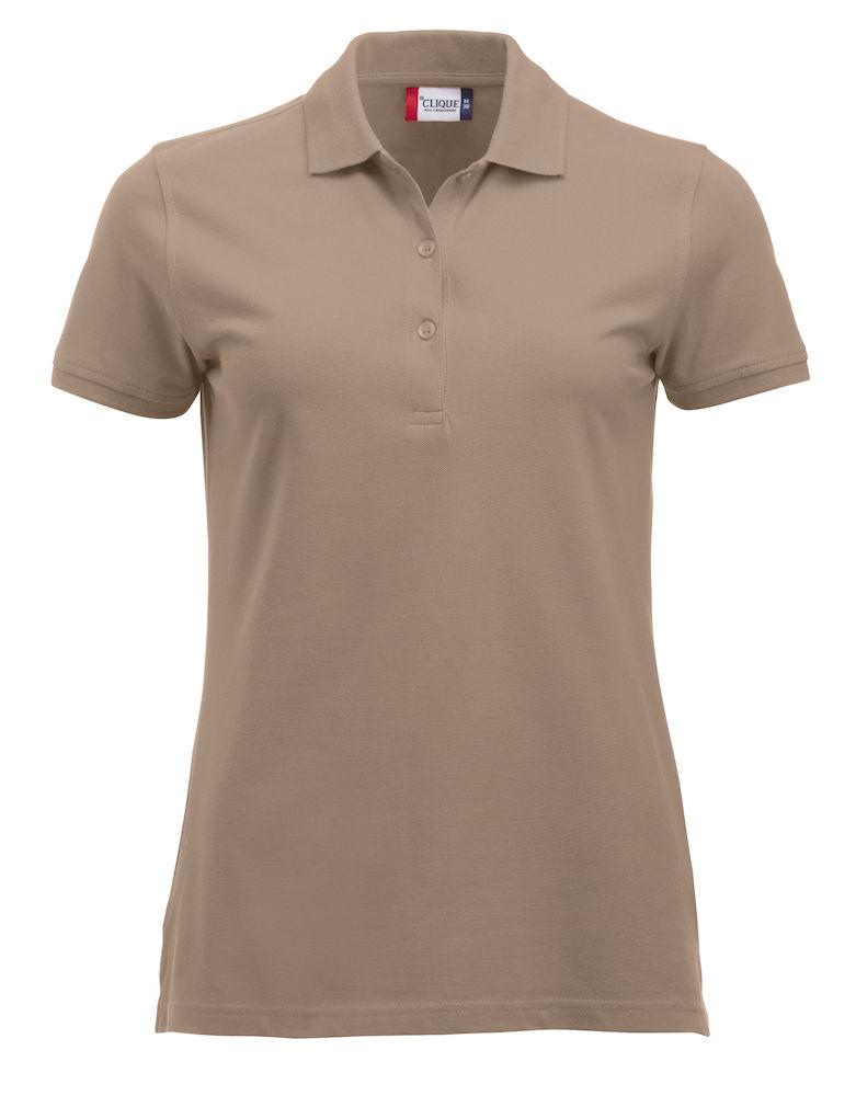 Polo Clique Classic Marion Donna Caffelatte Polo Cotone 200 Grammi