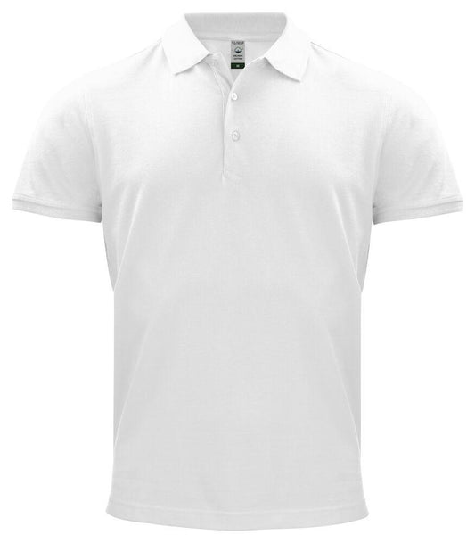 Polo Classic Organico Bianco Polo Uomo Manica Corta Ecosostenibile