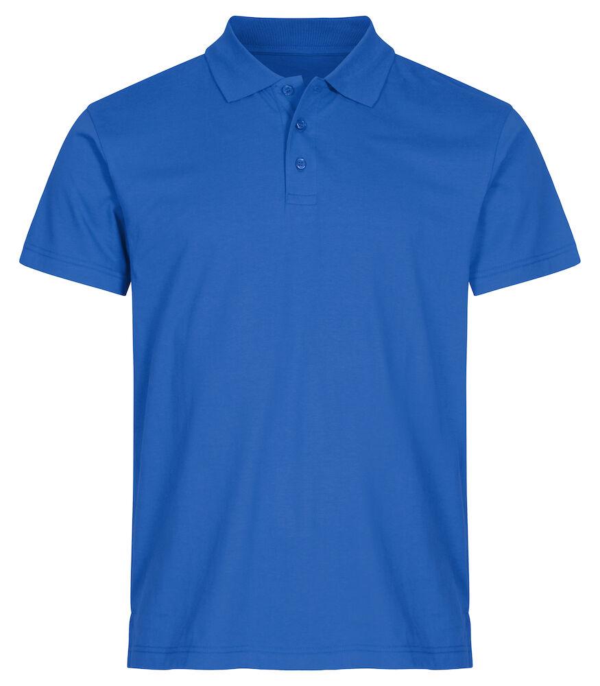 Polo Single Jersey Royal Azzurro Polo Cotone Manica Corta