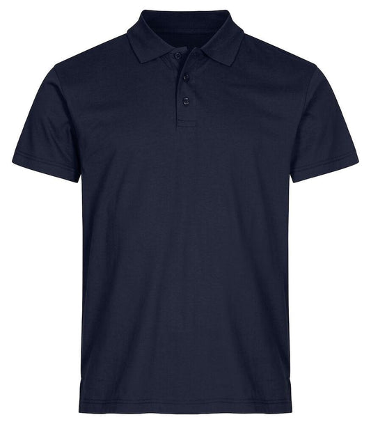 Polo Single Jersey Blu Polo Cotone Manica Corta