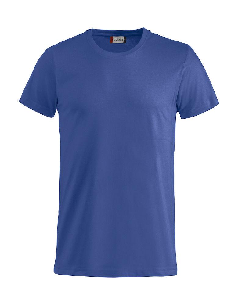 T-Shirt Clique Basic Cobalto 145 gr