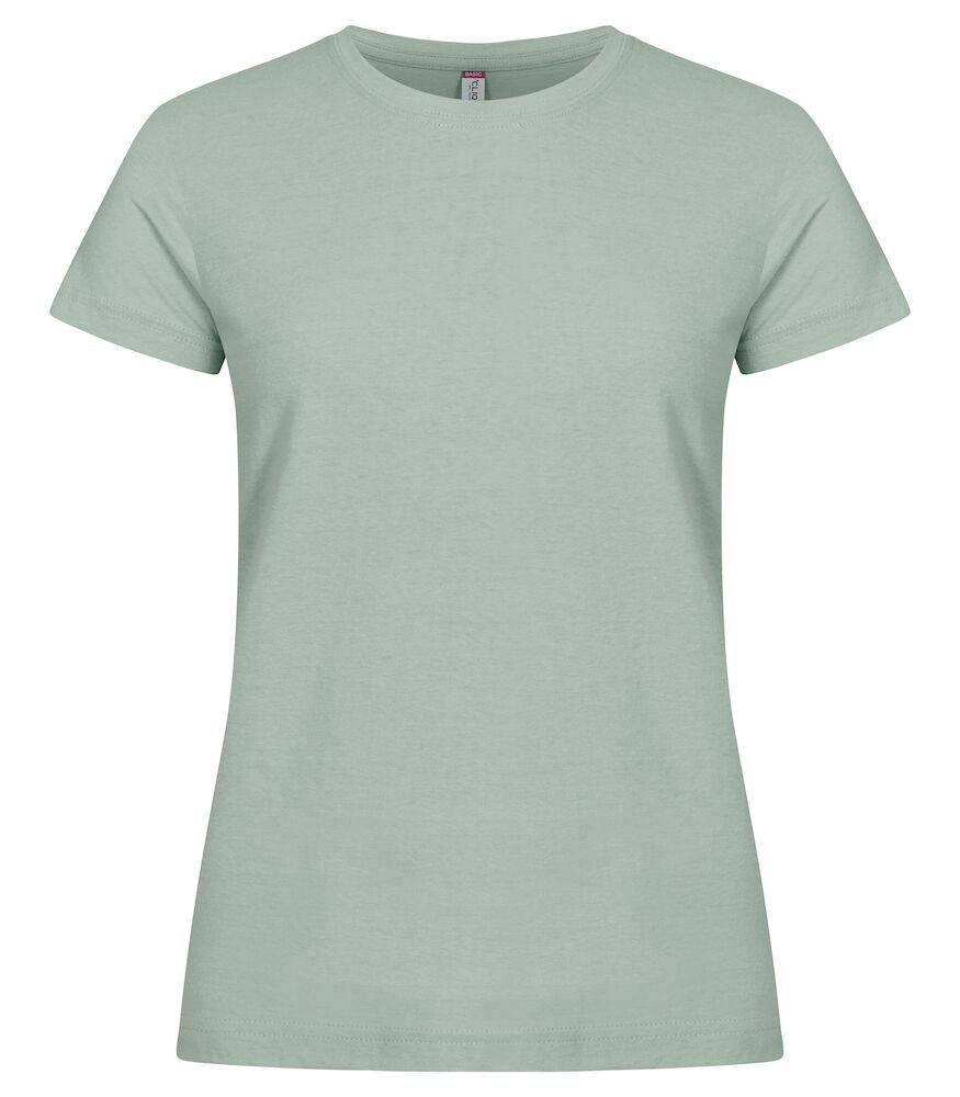 T-Shirt Donna Clique Basic Verde Salvia145 gr
