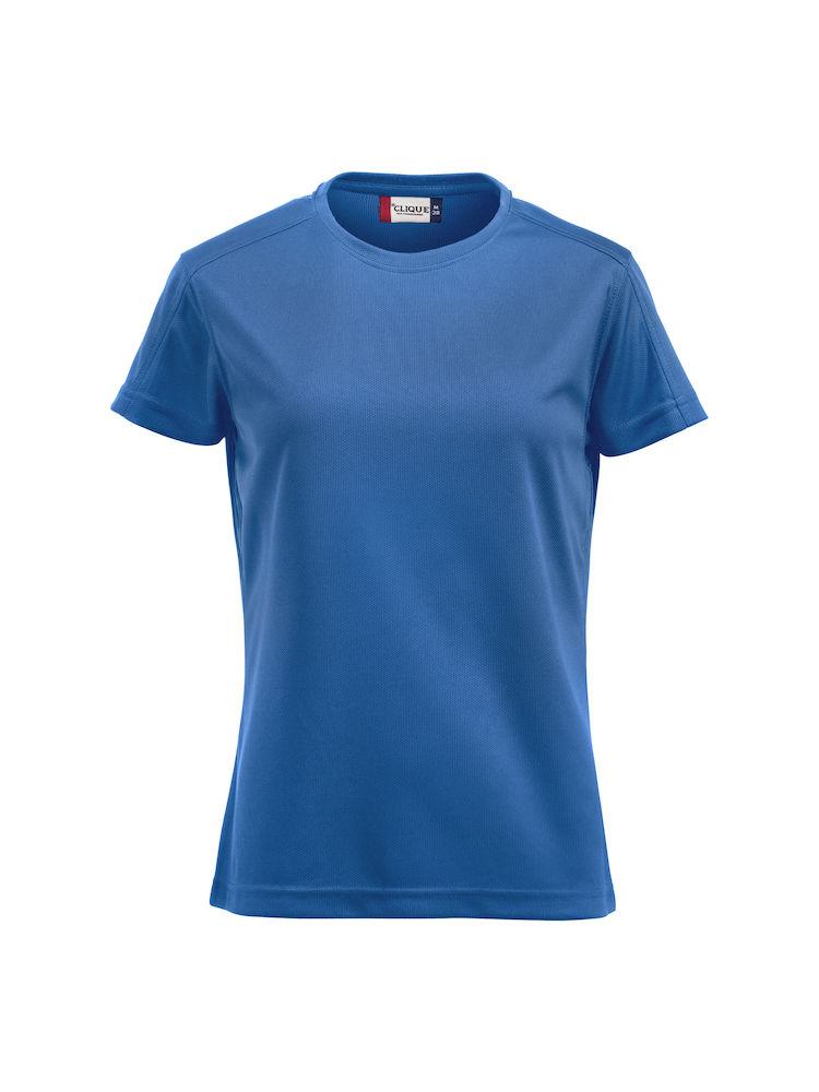 T-Shirt Tecnica Ice Royal Azzurro Maglietta Donna Sportiva Asciugatura Rapida