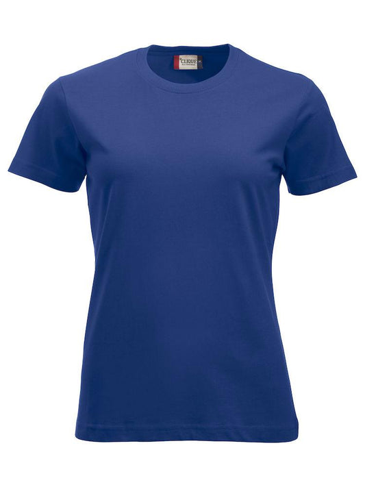 T-Shirt Clique Classic Cobalto 160 gr Donna