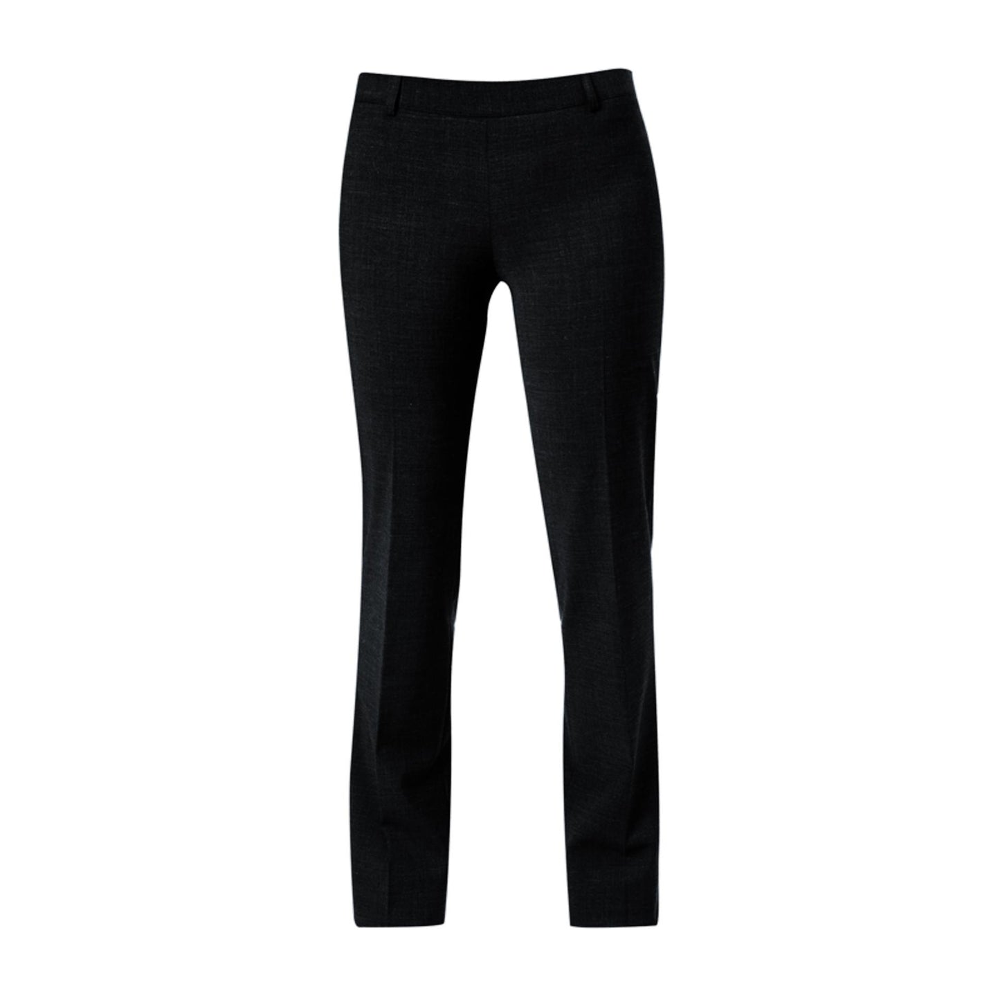 Pantalone Matilde Nero Pantalone Donna Completo Misto Lana Elasticizzato