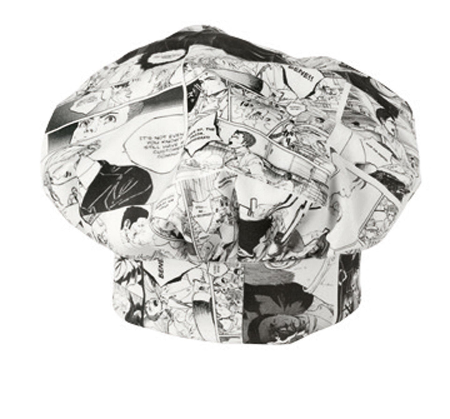 Cappello Toque Fantasia Fumetto Cappello Chef Stampato