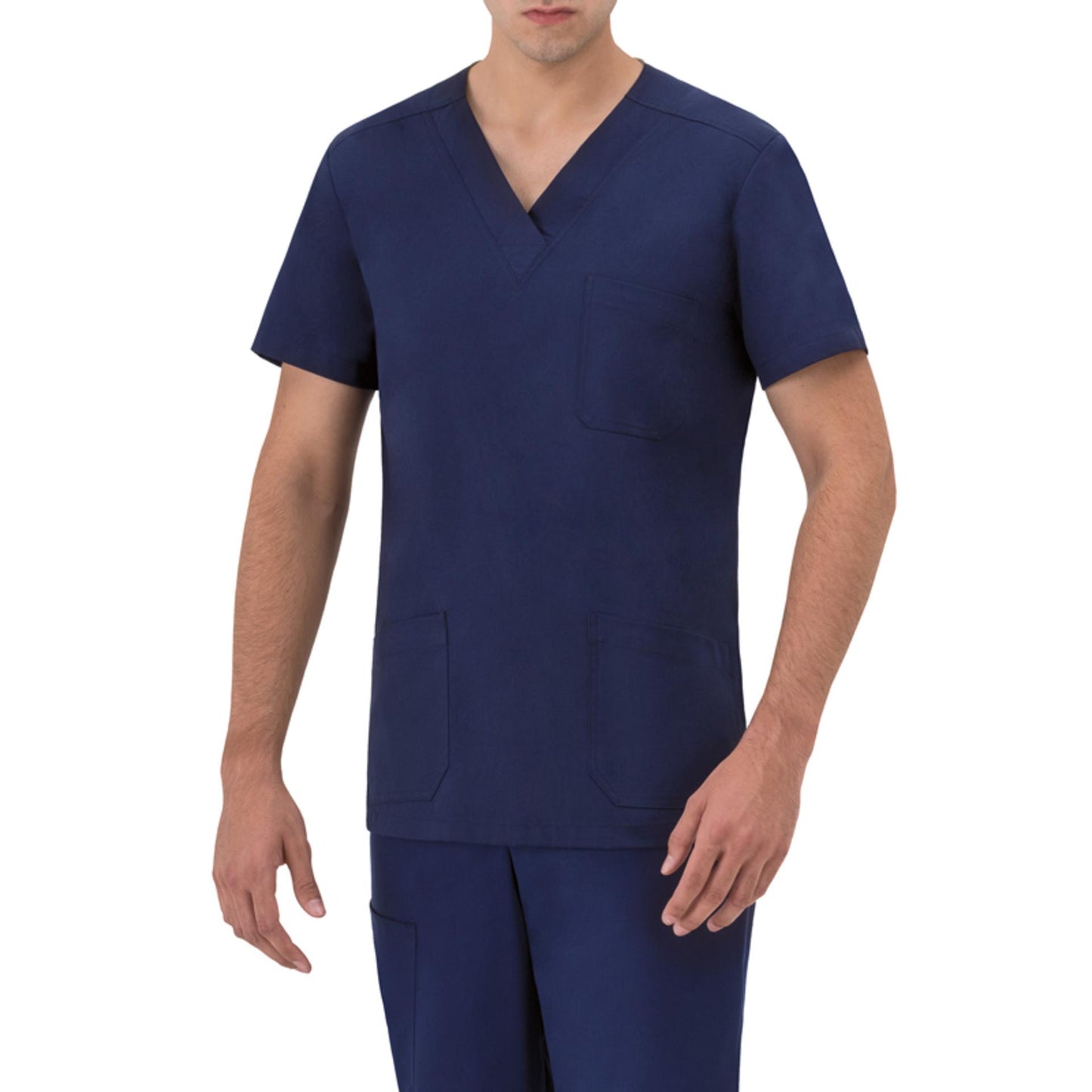 Casacca Giuliano Blu Casacca a V No Stiro Traspirante Infermiere Medico Dentista