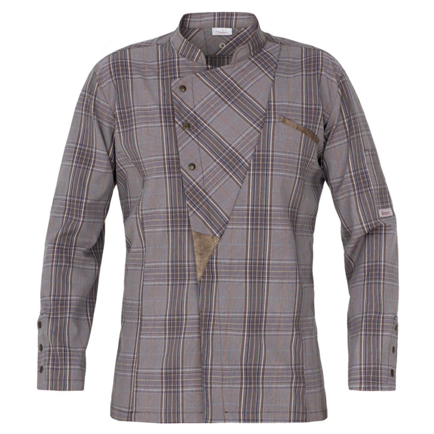 Giacca Cuoco Grosseto S Marrone Scozzese Glamour Giacca Gastronomia