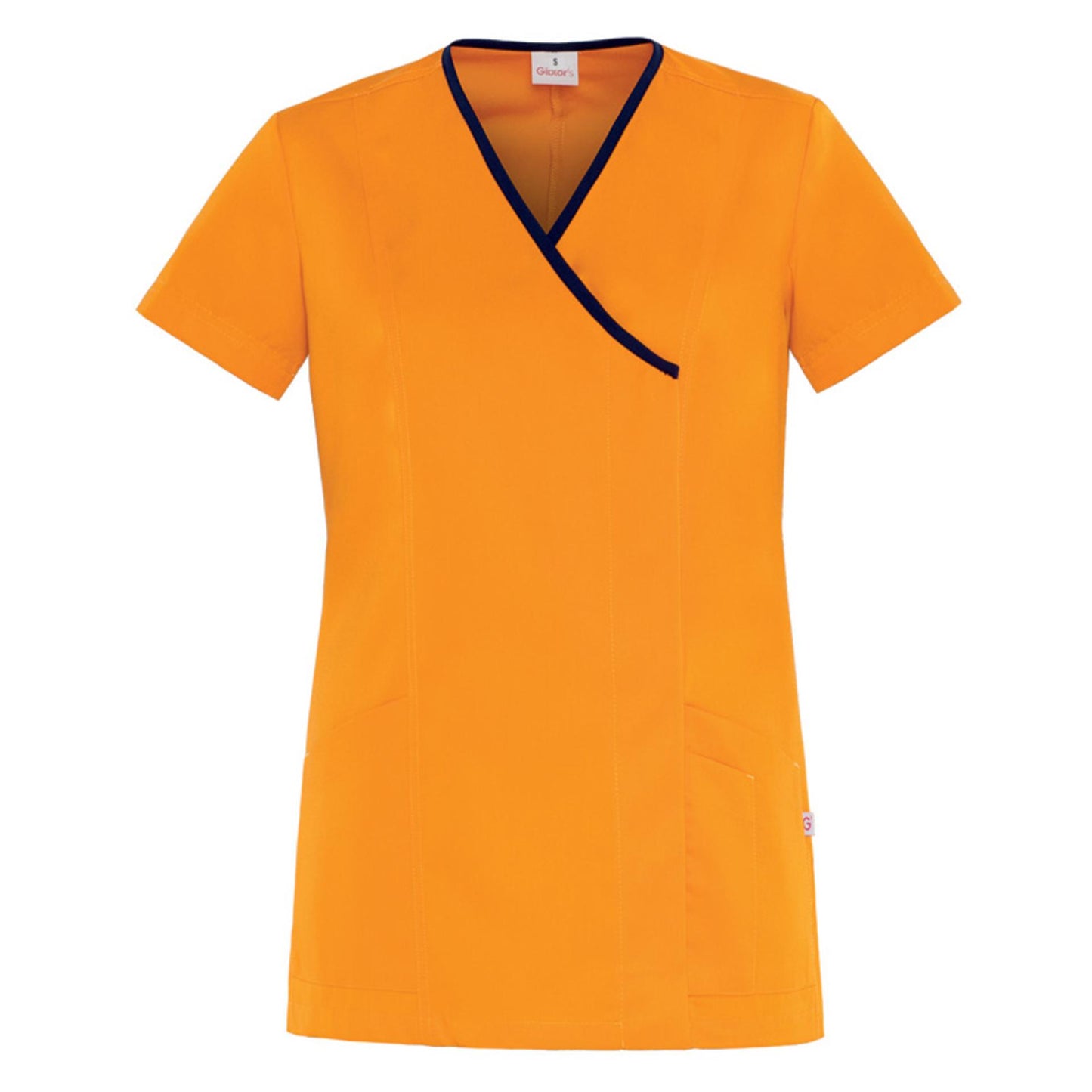 Casacca Giuliana  Mango Manica Corta No Stiro Casacca Donna Estetista Traspirante