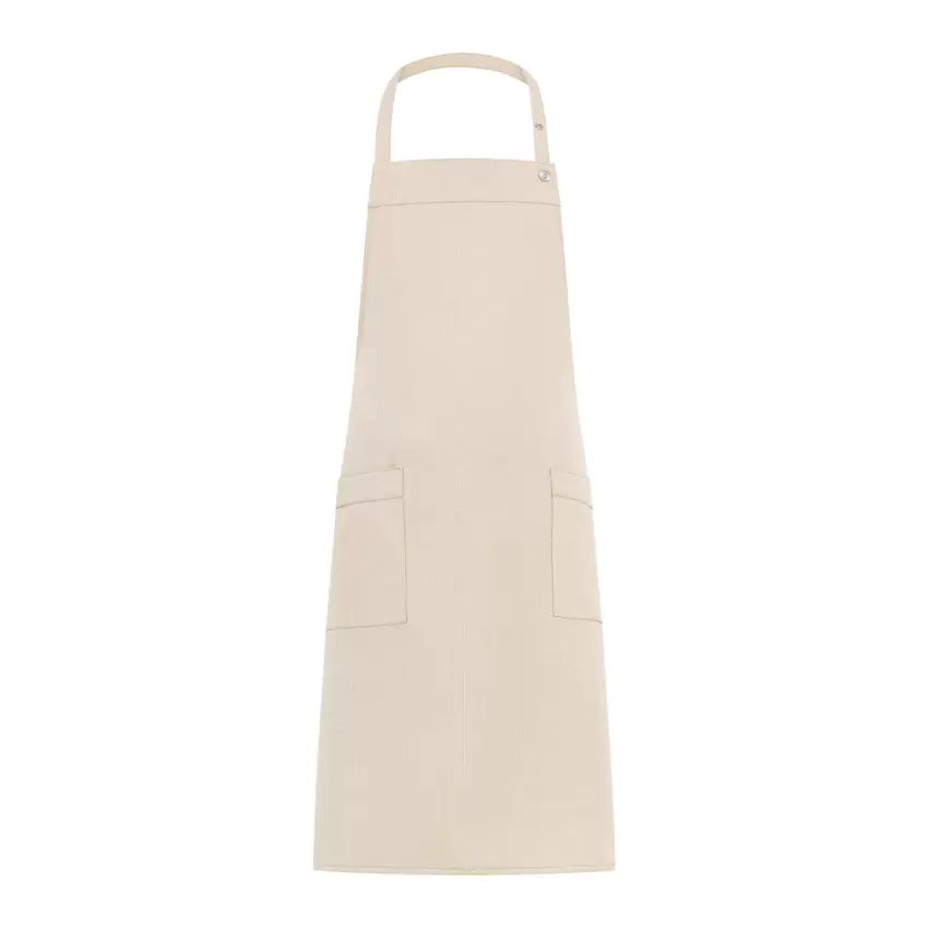 Grembiule Patmos Beige Grembiule Pettorina Cameriere