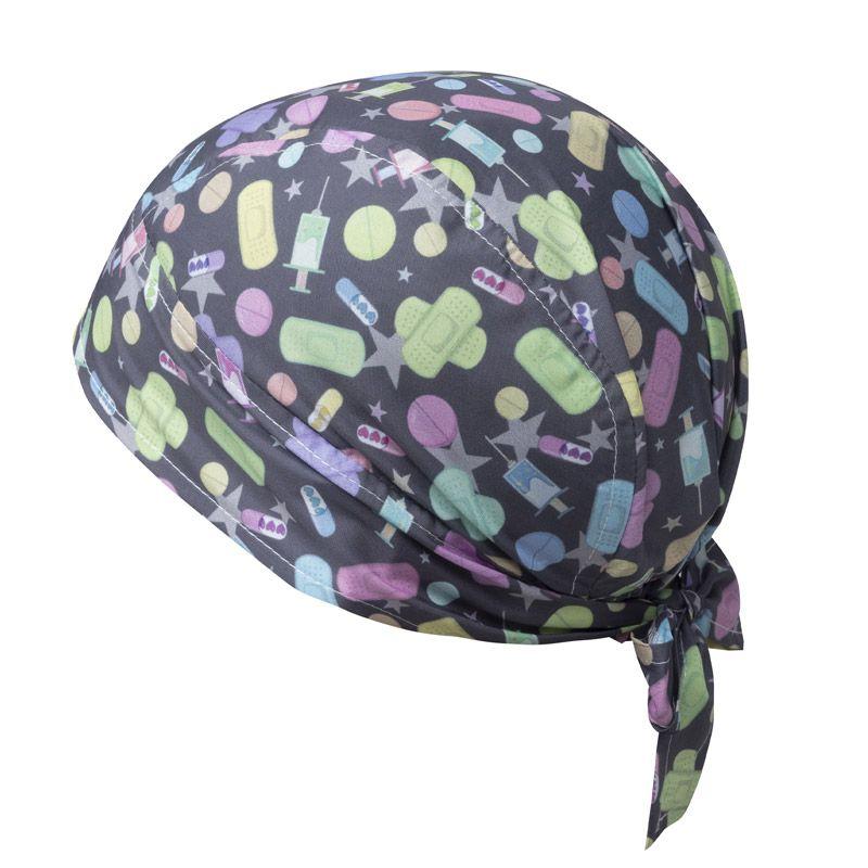 Bandana Urano Fantasia Cerotti Tessuto Antibatterico Bandana Cucina Stampata