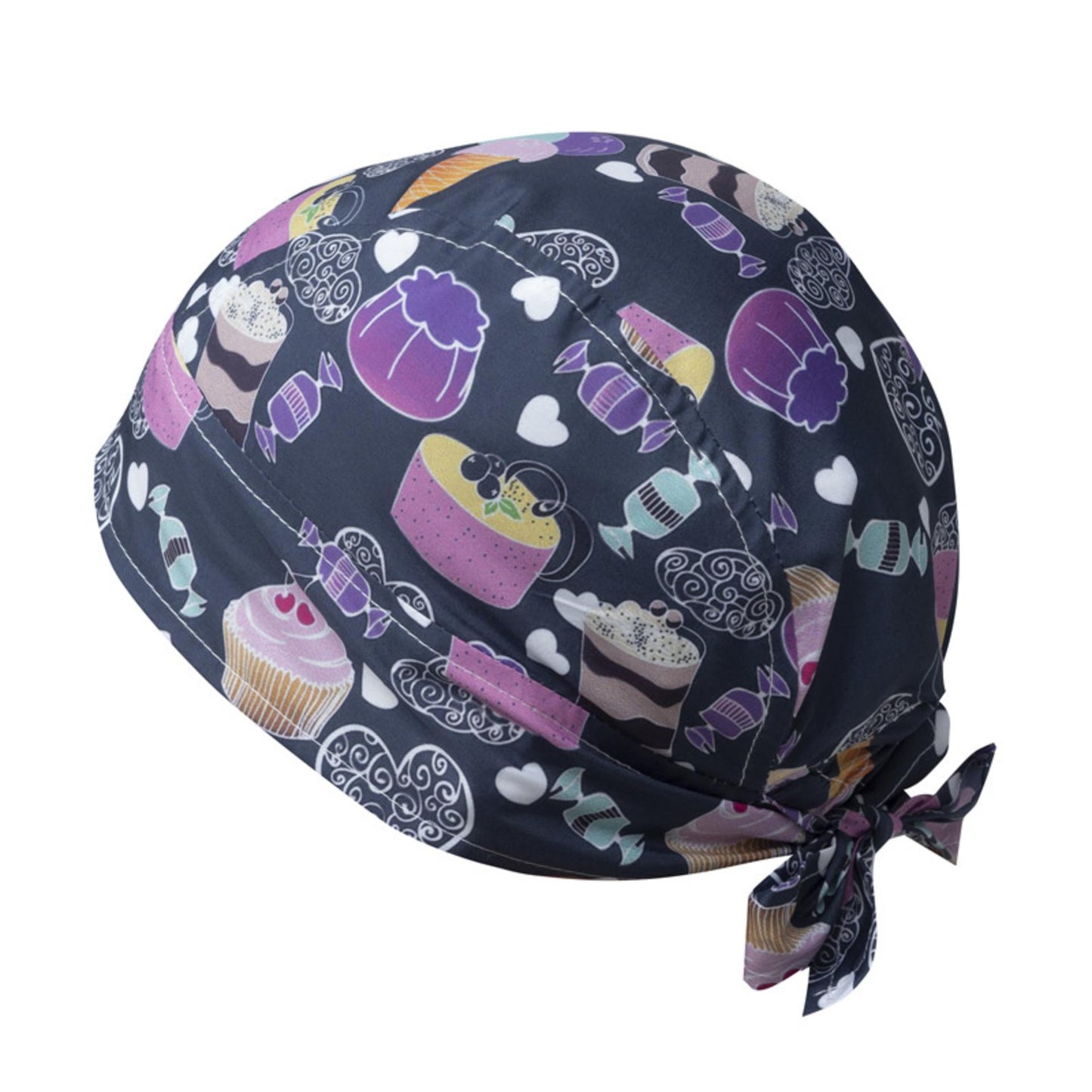 Bandana Urano Fantasia Dolci Tessuto Antibatterico Bandana Cucina Stampata
