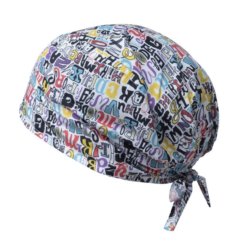 Bandana Urano Fantasia Lettere Tessuto Antibatterico Bandana Cucina Stampata