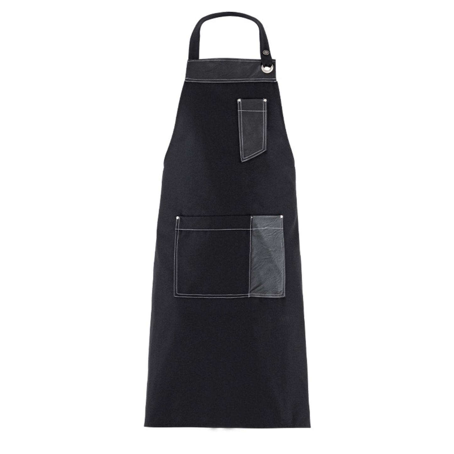 Grembiule Utah Nero Regolabile Grembiule con Pettorina Acconciature Estetica Cameriere