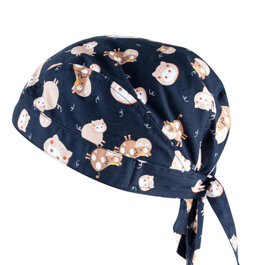 Bandana Marte Pig Bandana Chef Fantasia Maialini Idea regalo