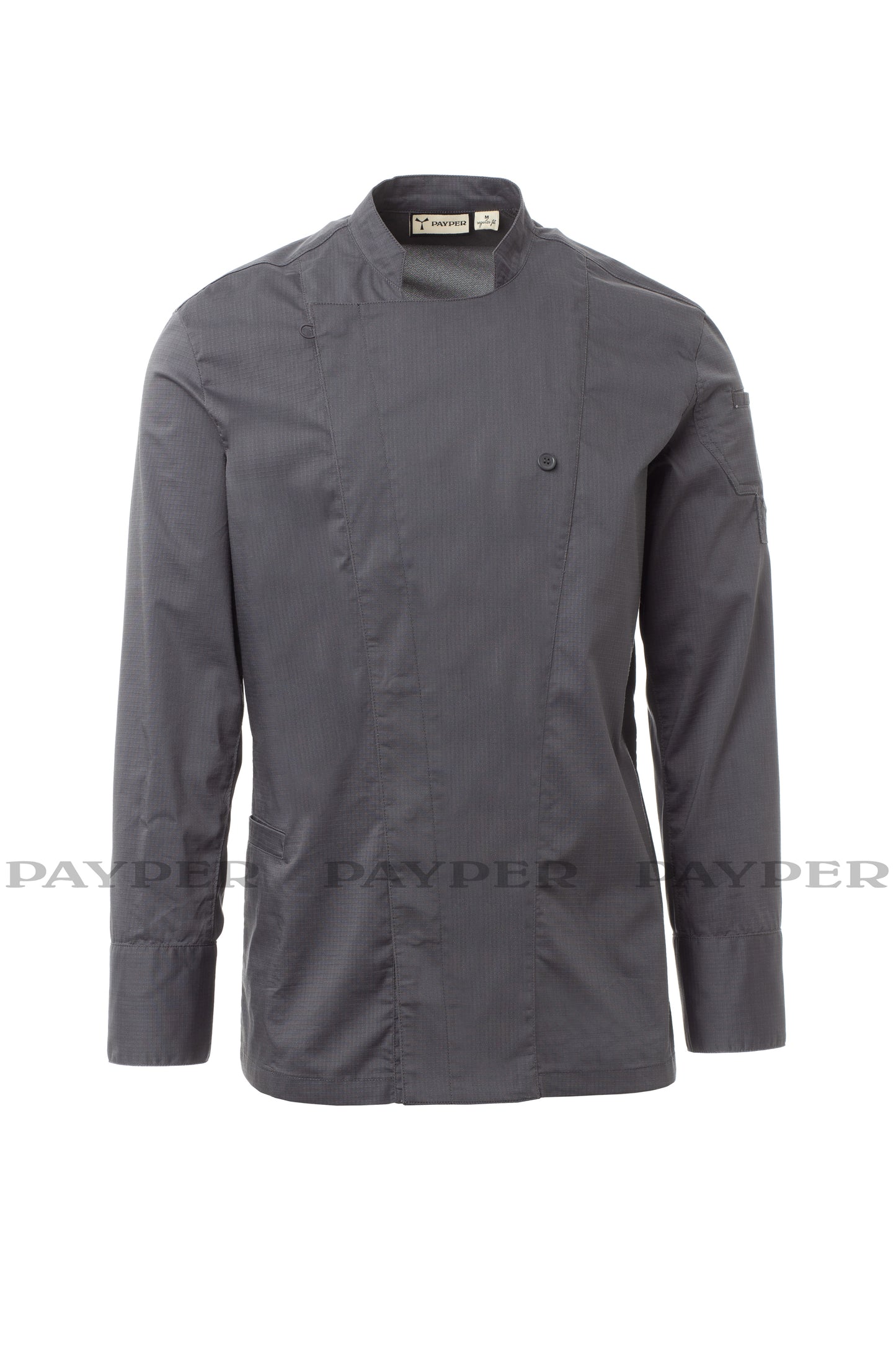 Giacca Starred Grigio Ripstop Giacca Cuoco Antistrappo Elasticizzata