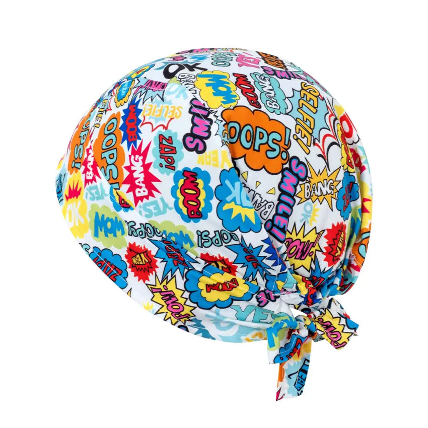 Bandana Urano Bianco Boom Bandana Cuoco Stampa Fantasia