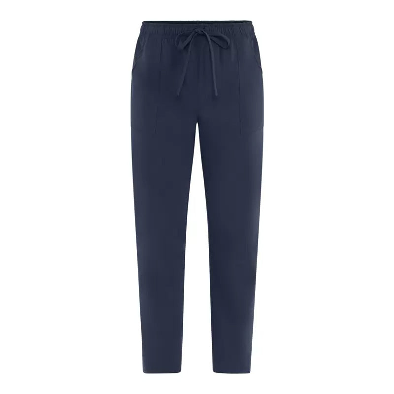 Pantalone Microfibra Alan Blu Pantalone Leggero No Stiro