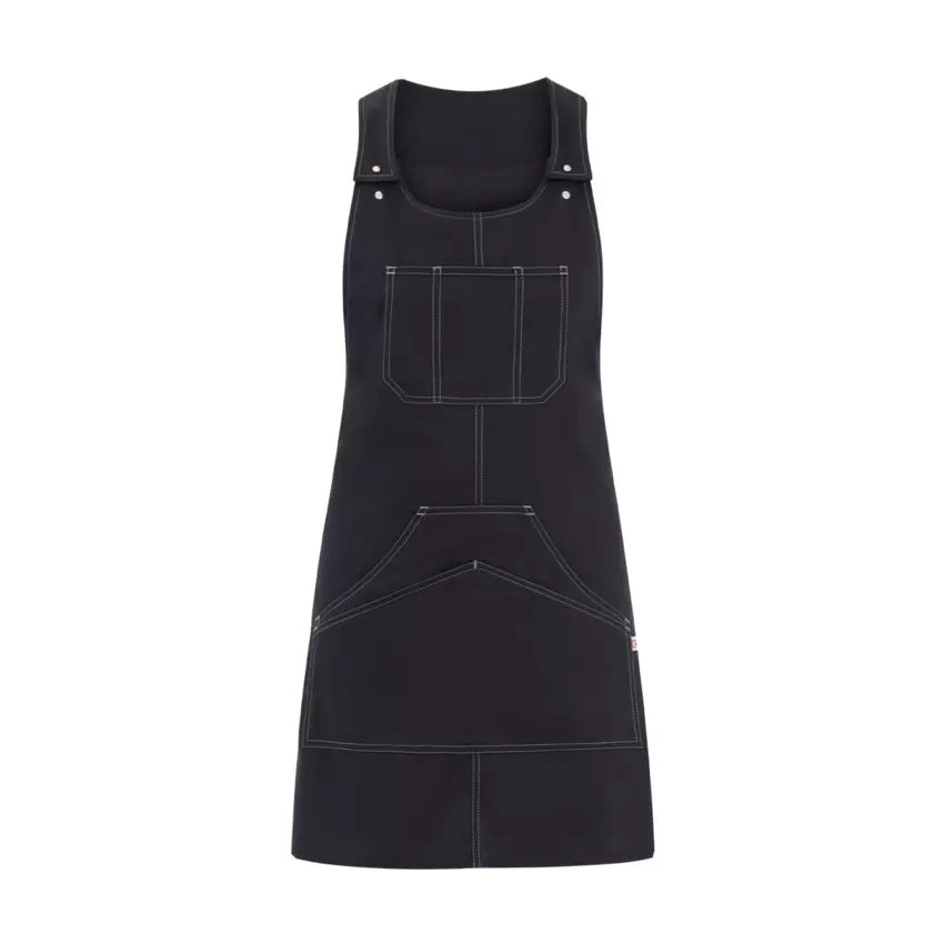 Scamiciato Zonda Nero Grembiule Donna Pulizie Acconciature Estetica