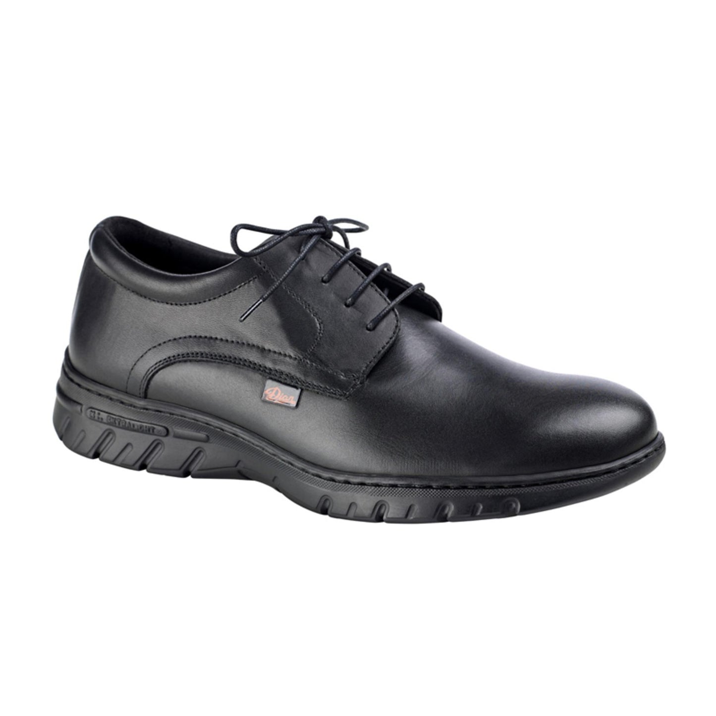 Scarpa Berna Nero Scarpa Cameriere con Lacci Classica Certificazione Antiscivolo