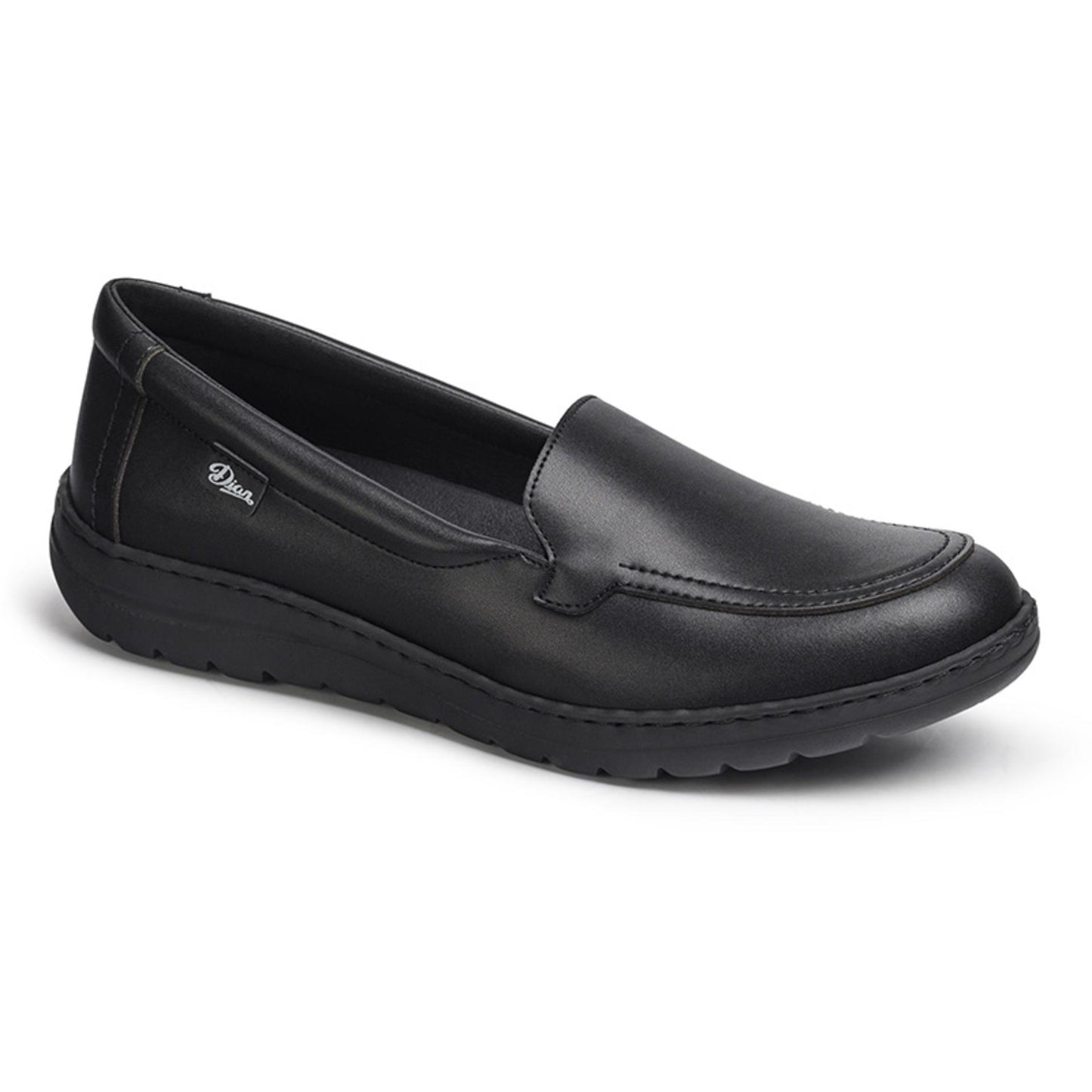 Mocassino Dinamic Nero Scarpa Donna Cameriera Classica Certificazione Antiscivolo