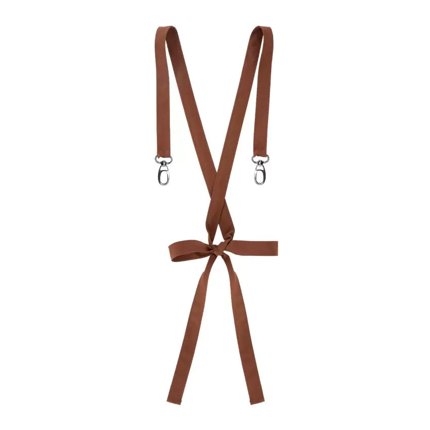 Bretelle Tessuto Tabacco Cinghie per Grembiule