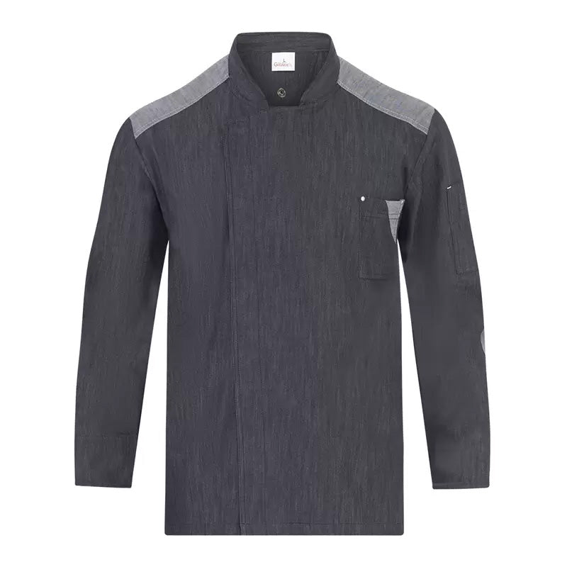 Giacca Maver Blu Jeans Giacca Cuoco Elasticizzata