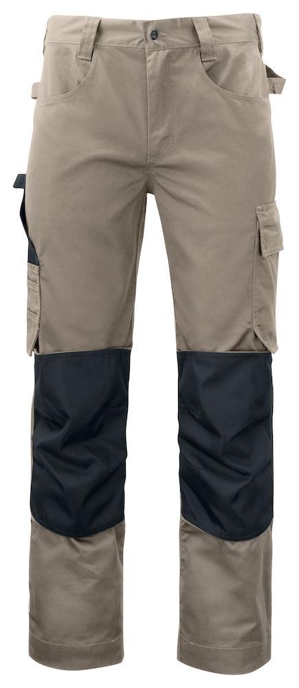 Pantalone Multitasche Beige Projob Pantalone da Lavoro con Rinforzi sulle Ginocchia
