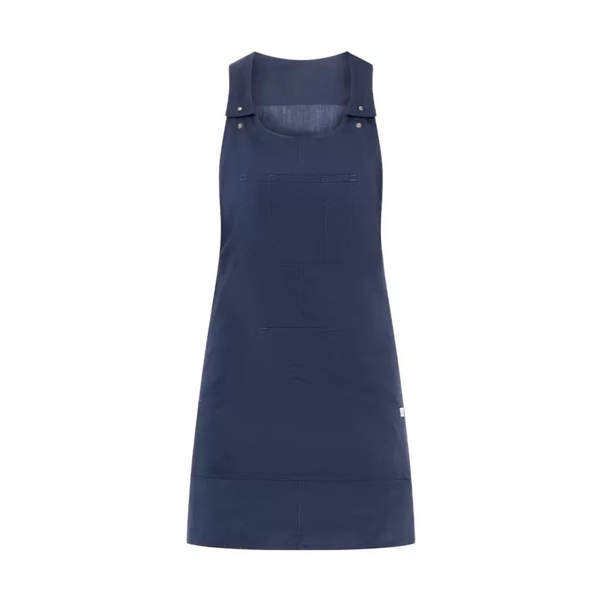 Scamiciato Zonda Blu Grembiule Donna Pulizie Acconciature Estetica