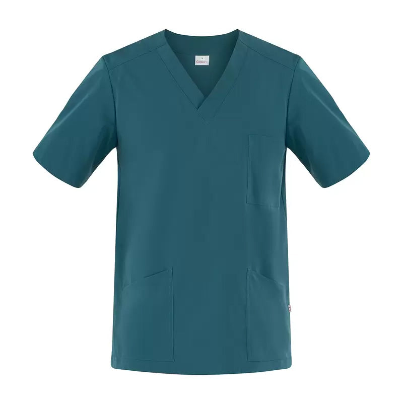 Casacca Flavio Ottanio Casacca Infermiere Medicale Collo a V No Stiro Microfibra Superleggera