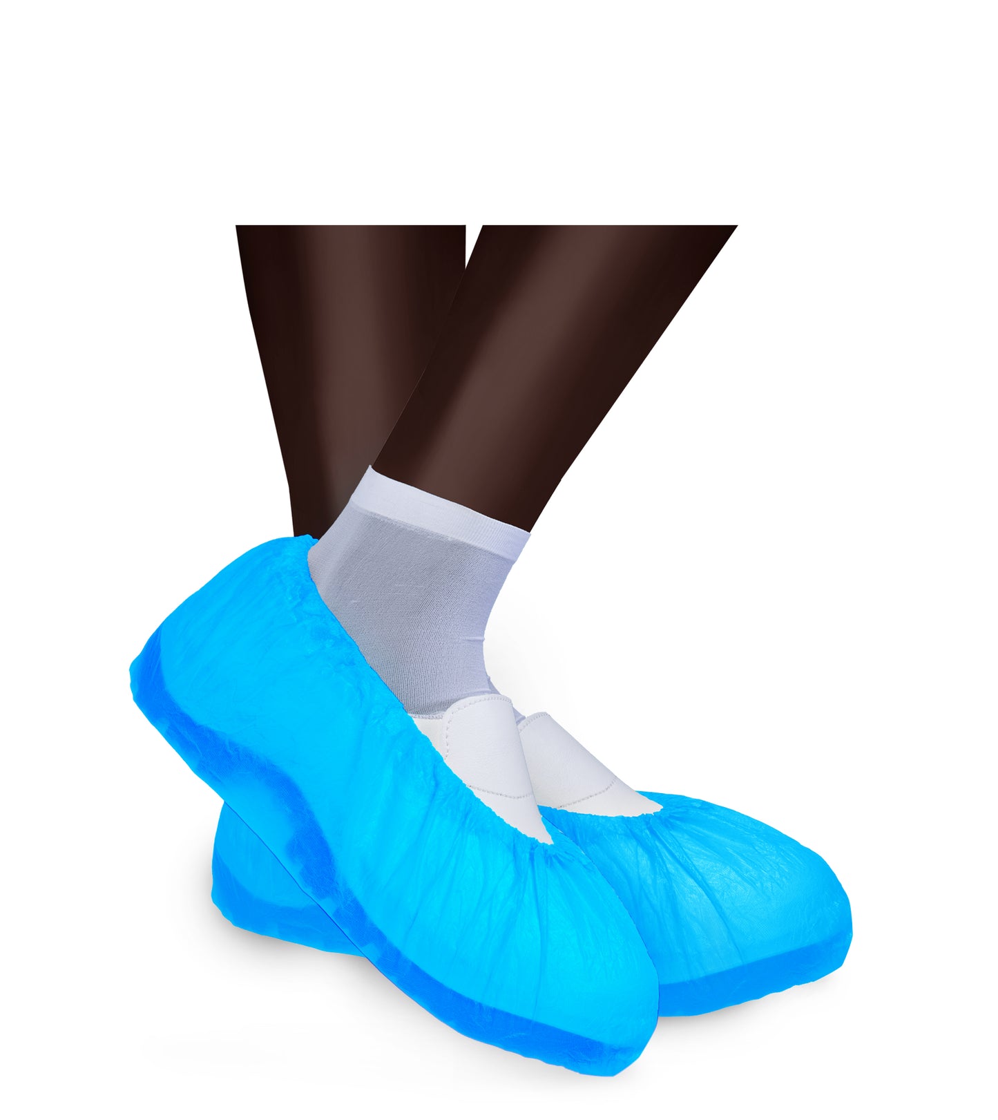 Sovrascarpe Monouso Blu Confezione 2000 Pezzi Copriscarpe Asilo Studio Medico Visitatore