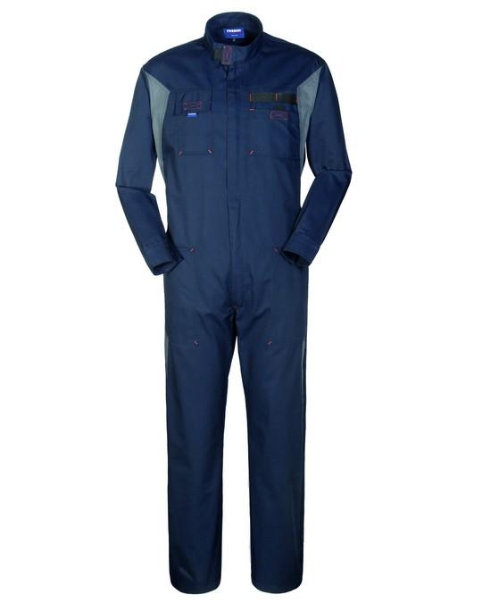 Tuta Silverstone Blu/Grigio Tuta da Lavoro Meccanico Gommista Officina