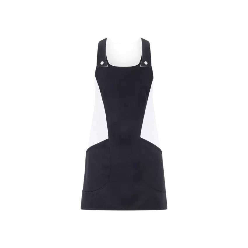 Grembiule Levante Nero Casacca Donna Asilo Pub Panificio