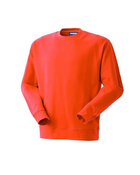 Felpa Space Arancio Felpa Puro Cotone Felpa da Lavoro Industria Officina Tempo Libero