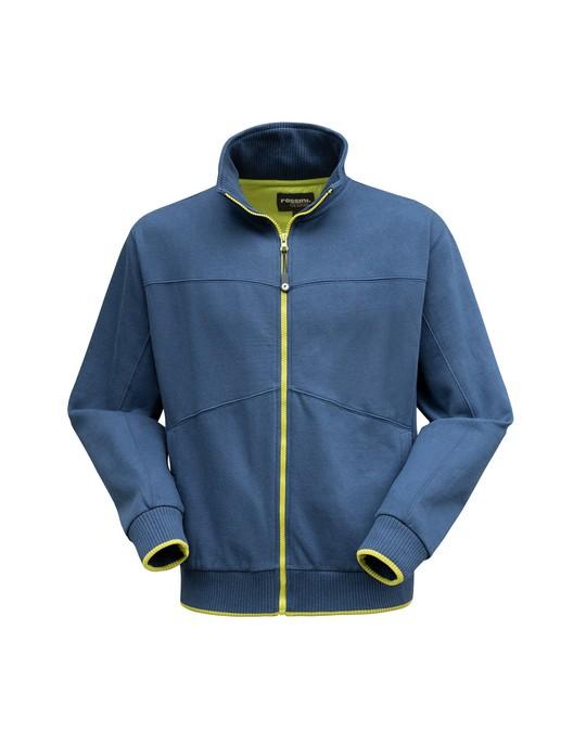 Felpa Re-use Re-work Legion Blu Felpa da Lavoro Poliestere Riciclato con Inserti Officina Meccanico Magazziniere Elettricista Installatore