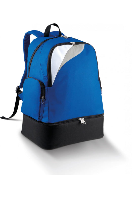 Zaino Multisport Royal Azzurro con Fondo Rigido Sacca Sportiva con Reparto Scarpe