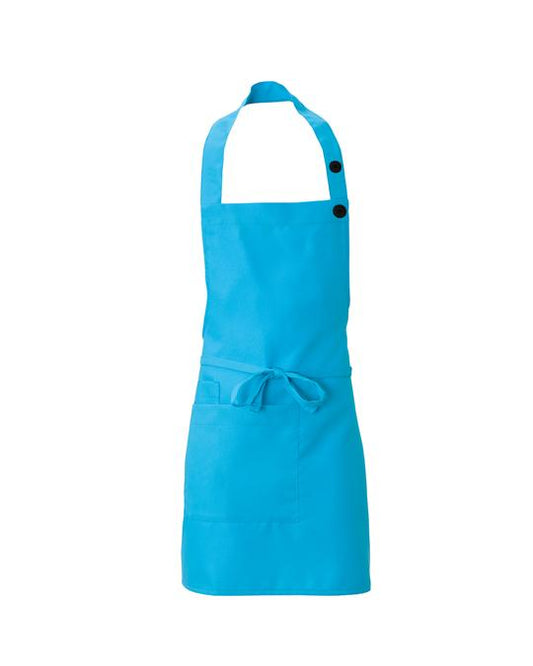 Grembiule Latina Turchese Azzurro Grembiule Cameriere Regolabile con Pettorina