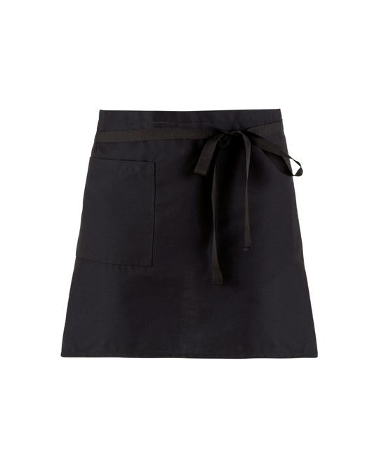 Grembiule Bari Nero Davantino 45x80 Cameriere Cuoco Servizio Sala