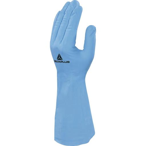 Guanto Nitrile Azzurro Guanti Rischio Chimico Biologico Uso Alimentare
