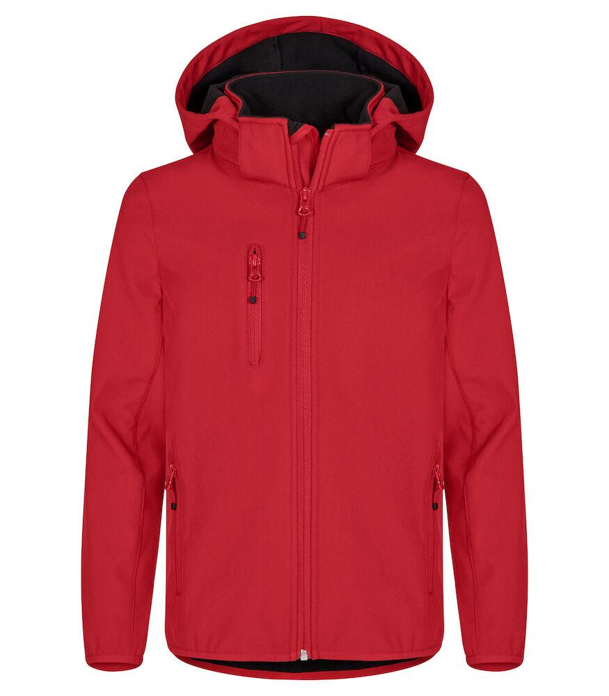 Softshell Bambino Rosso Tempo Libero Impermeabile Traspirante