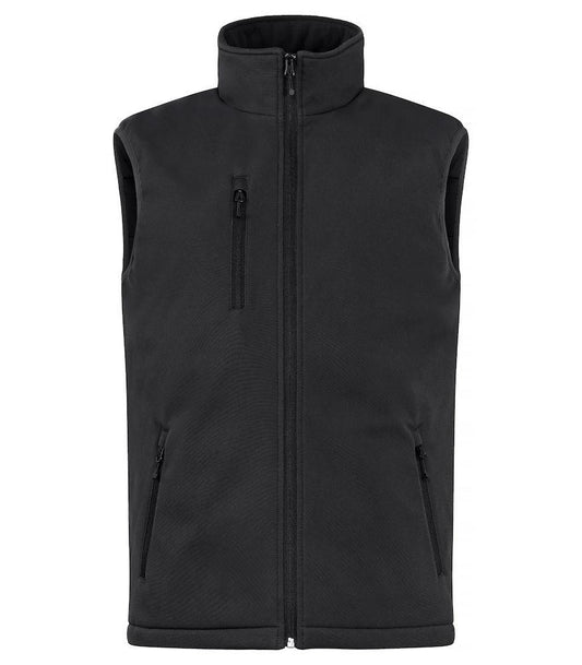 Gilet Softshell Nero Giubbino Imbottito da Lavoro Tempo Libero Impermeabile Traspirante