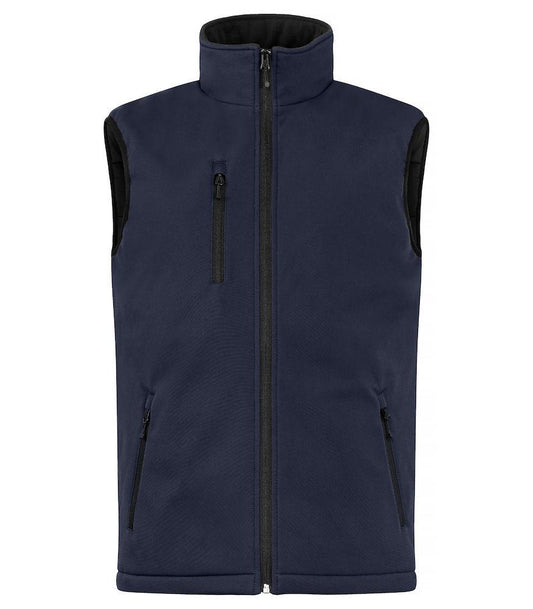 Gilet Softshell Blu Giubbino Imbottito da Lavoro Tempo Libero Impermeabile Traspirante Taglie Forti