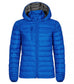 Piumino Hudson Royal Azzurro Giacca Donna con Cappuccio Imbottita