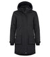 Parka Lindy Nero Giaccone Donna Imbottito Impermeabile Antivento