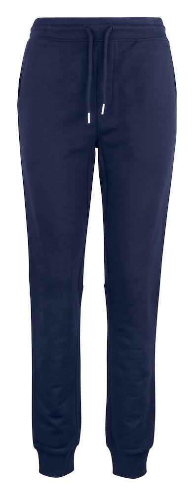 Pantaloni Felpa Clique Blu Pantaloni Uomo Cotone Organico Ecosostenibile