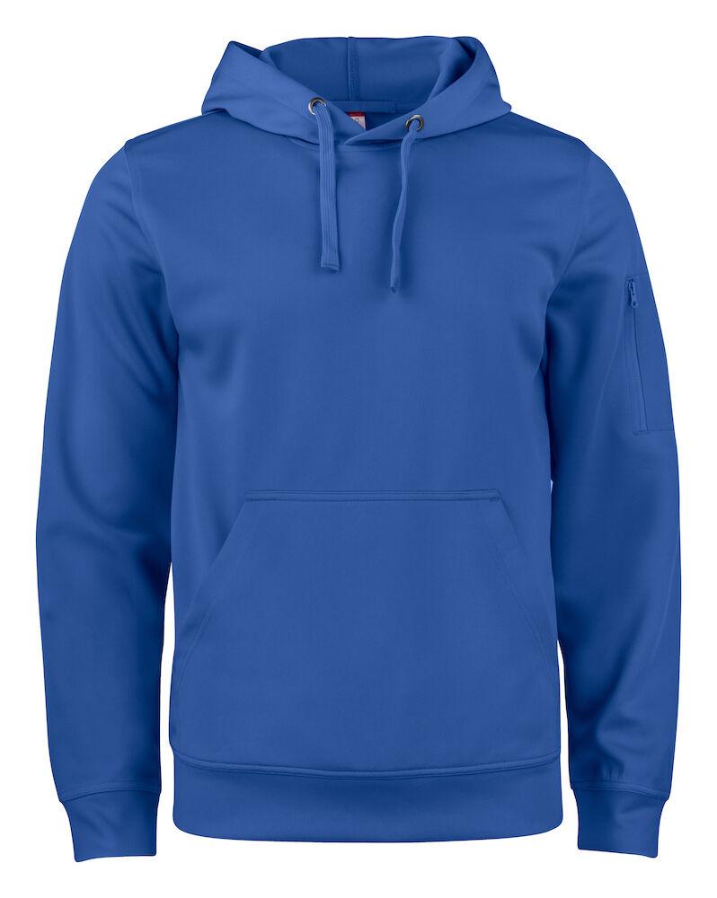 Felpa Tecnica Royal Azzurro Felpa Cappuccio Sportiva Basic